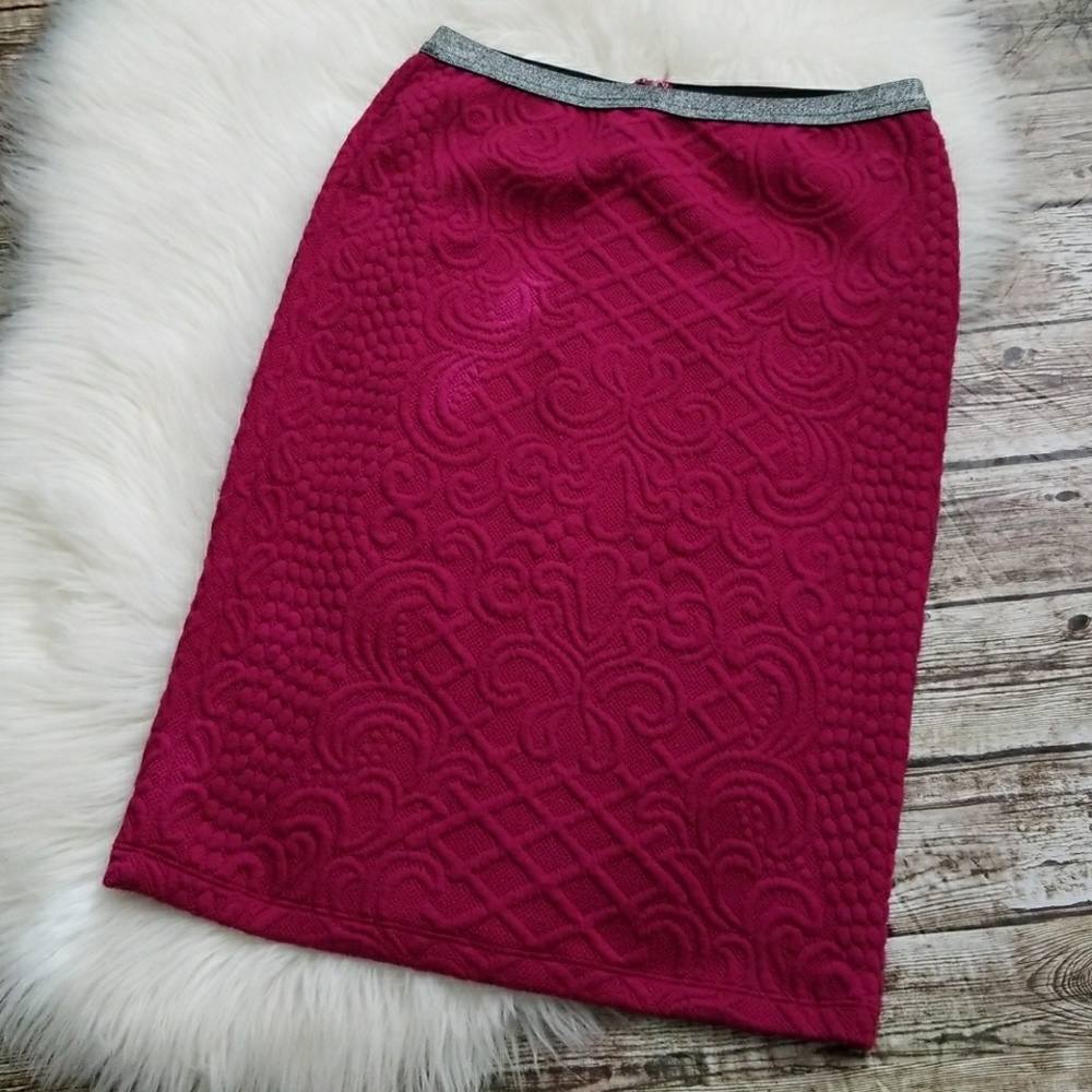 ❌SOLD❌⚡Anthropologie Pencil Skirt - Picture 2 of 4